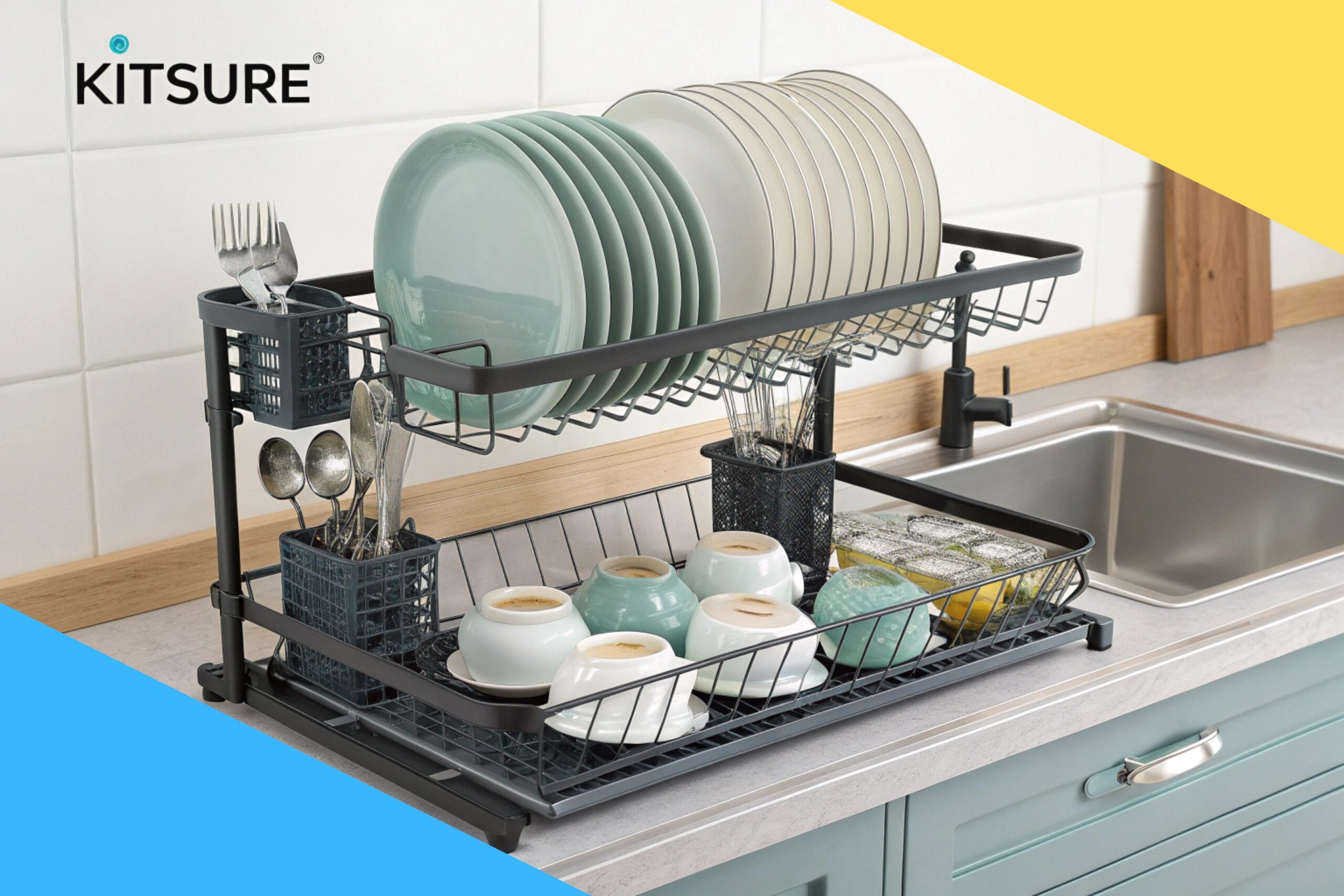 Kitsure Large Dish Drying Rack Honest Hands-On Review