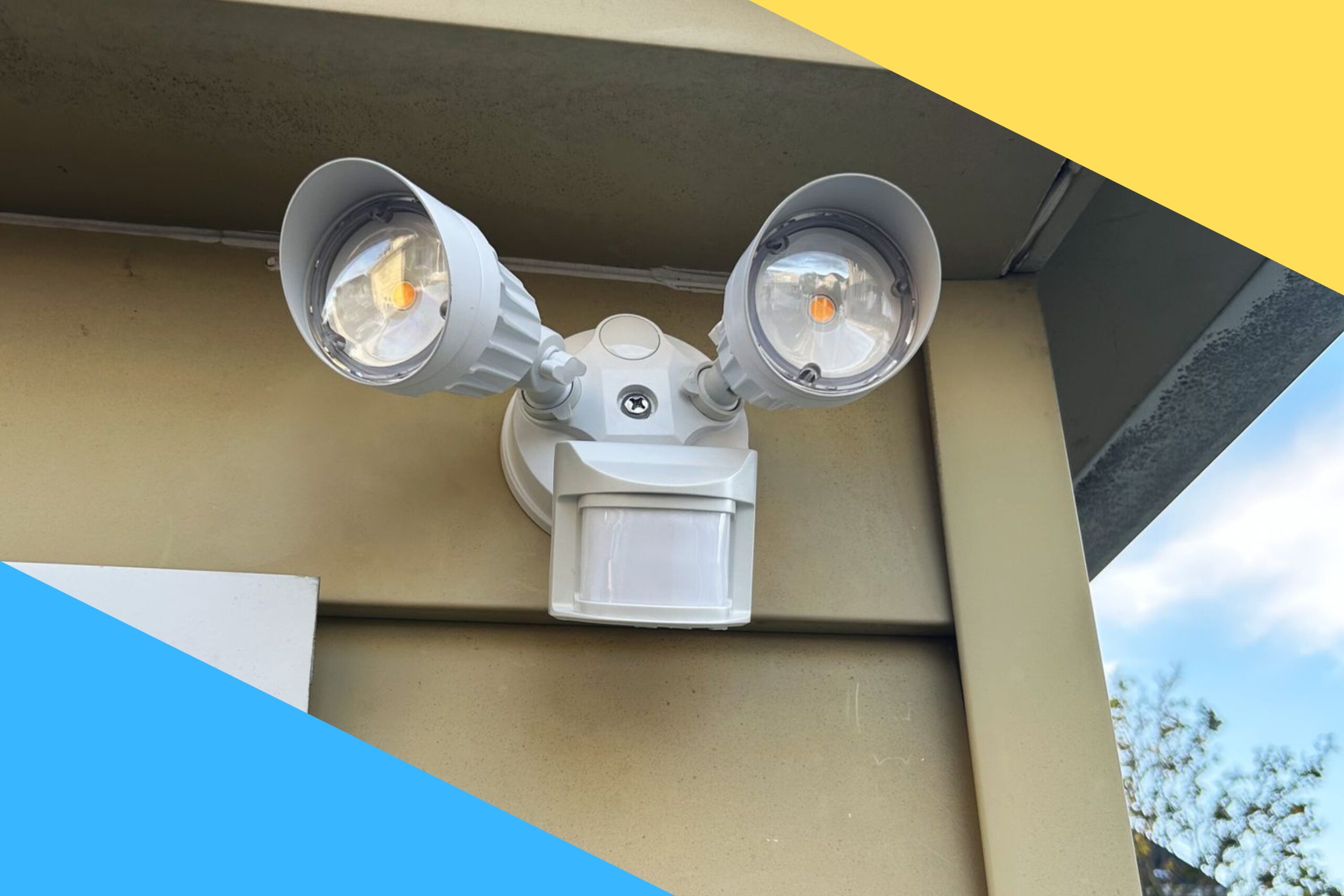 LEONLITE 3CCT LED Security Light: Bright, Reliable Home Safety